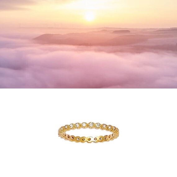 allaince fine et brillants couleur or