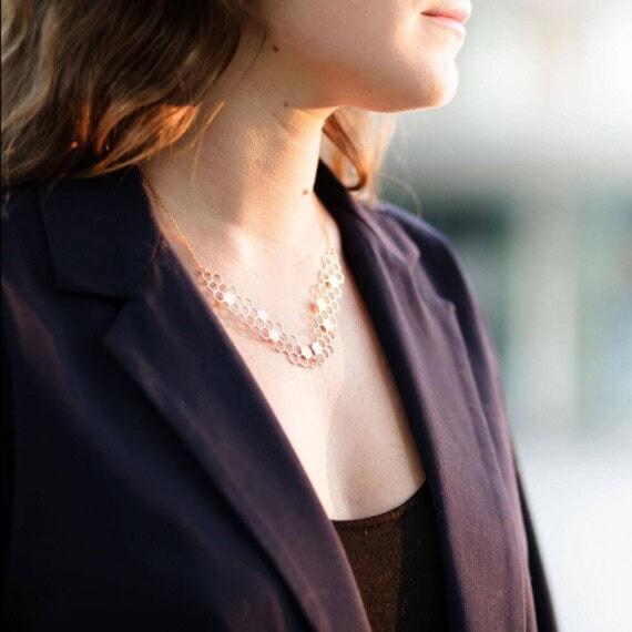 collier-aveoles gisel b boutique Poisson Plume