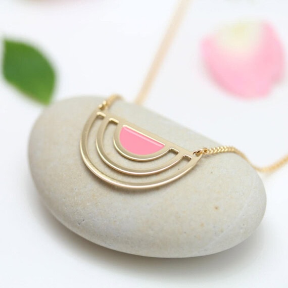 collier fantaisie de créatrice made in france chez Poisson Plume