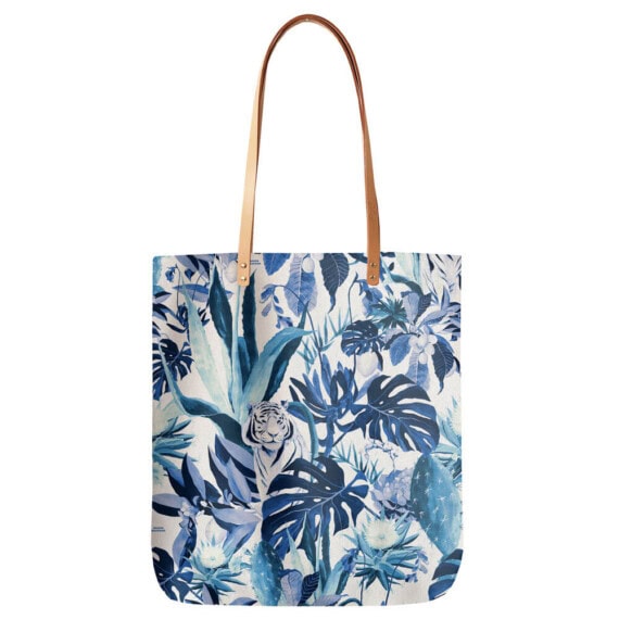 sac en en toile de coton motif voiliers de chez Maison Baluchon chez Poisson Plume