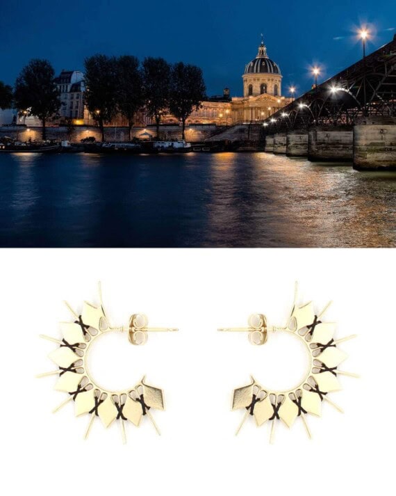 boucles d'oreilles de haute fantaisie, chez Poisson Plume bijoux