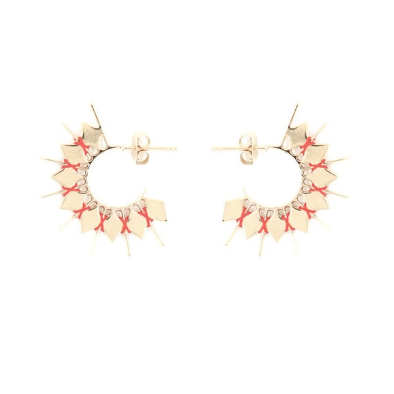 boucles d'oreilles créoles fabriquées à la main en vente chez Poisson Plume bijoux