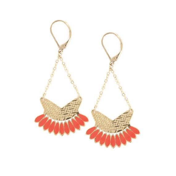 Boucles Laëtitia Trëma, en vente chez Poisson Plume bijoux