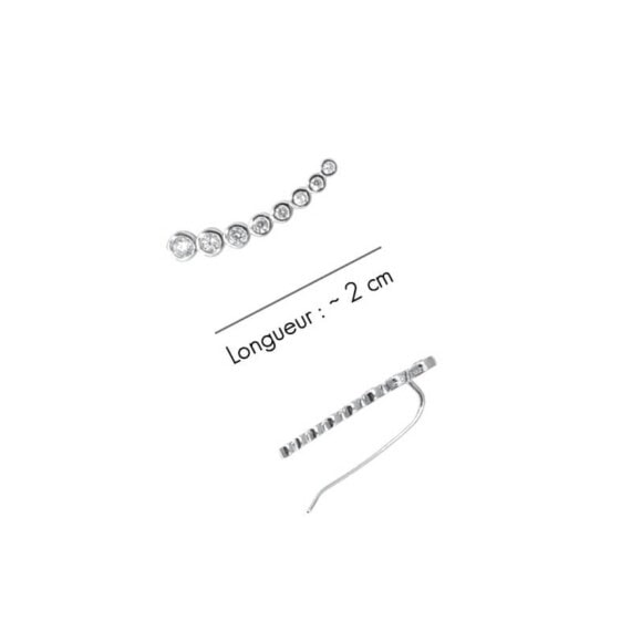 contours d'orreille bijoux argent