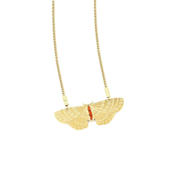 collier papillon