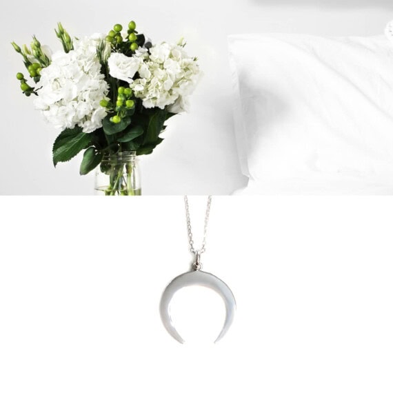 collier talisman lune argent poissonplume bijoux