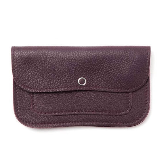 porte-monnaie en cuir fait main