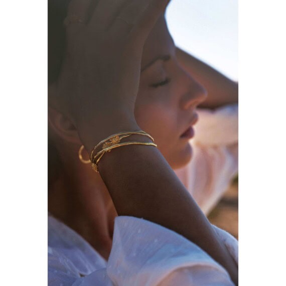 bracelet Marguerite signé Elise Tsikis. En vente chez Poisson Plume
