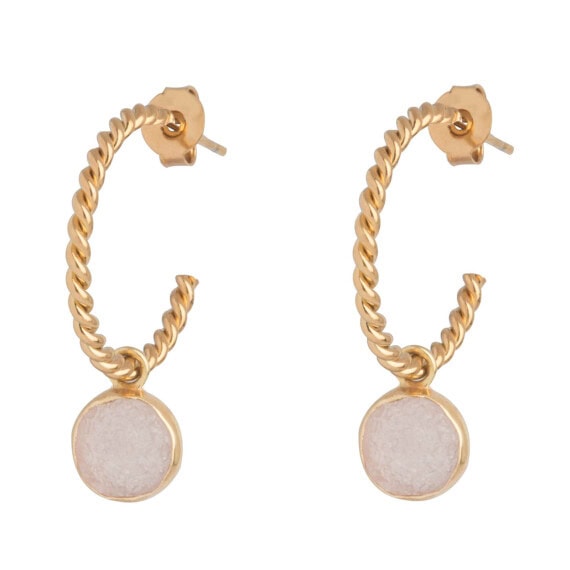 boucles d'oreilles en forme de Créoles Dear Charlotte