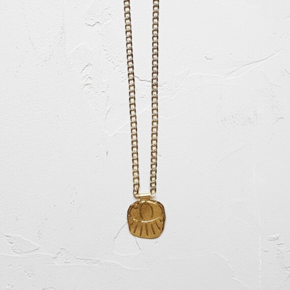 Collier de créateur médaille Topia chez Poisson Plume