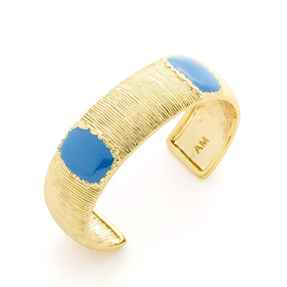 Manchette neva bleue, de la créatrice Alexandra margnat