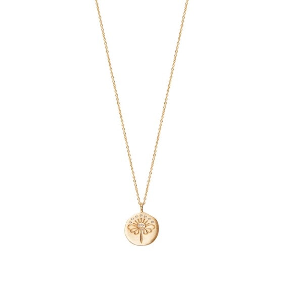 Collier médaille Fleur de Louise Hendricks, cen vente chez Poisson Plume