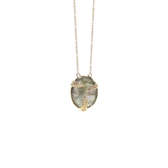 Collier Wild Labradorite d'Alexandra Margnat chez Poisson Plume