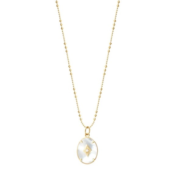 Collier long gayane nacre, de leticia ponti