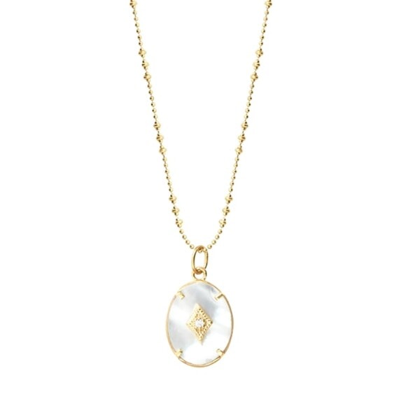 Collier long gayane nacre zoom