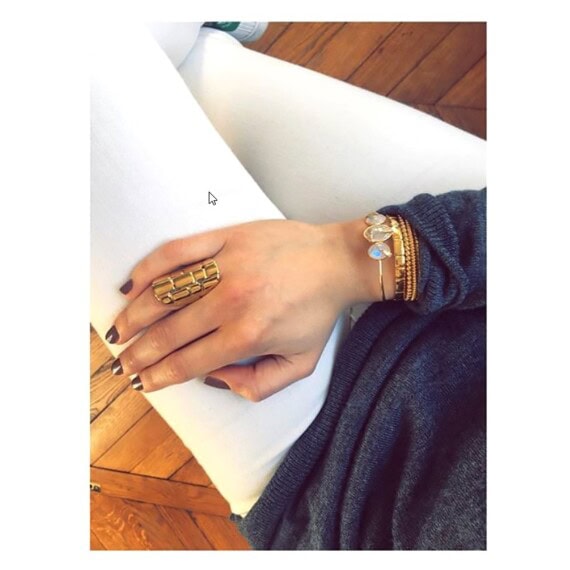 Bague rivoli et bracelet wild
