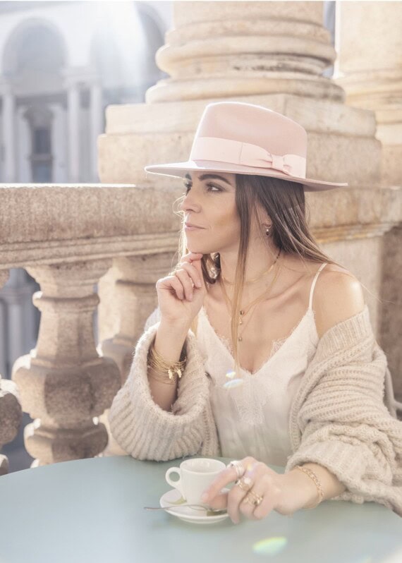 Collection de bijoux portée par Alexiane à Milan. Des bijoux chez Poisson Plume
