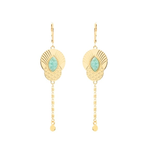 Bijoux de créateurs. Boucles d'oreilles pendantes.