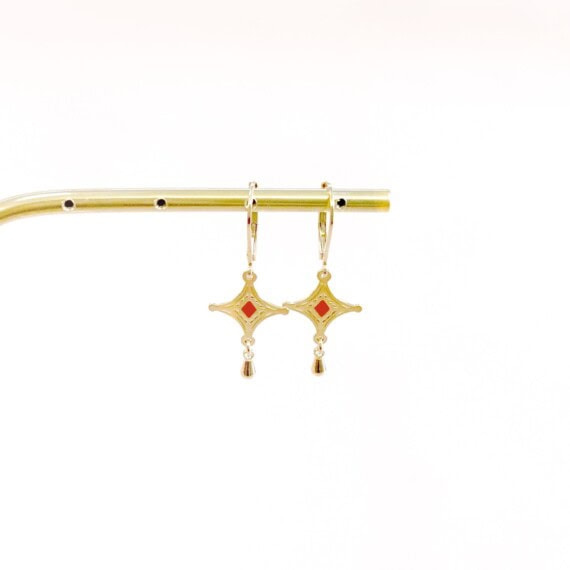 petites boucles d'oreiles étoiles