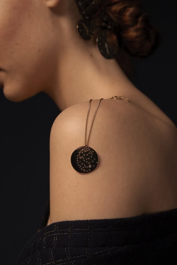 Collier Nouvelle Lune doré