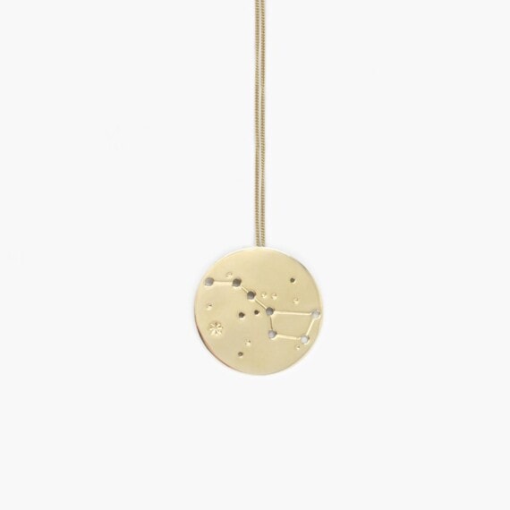 collier doré grande ourse