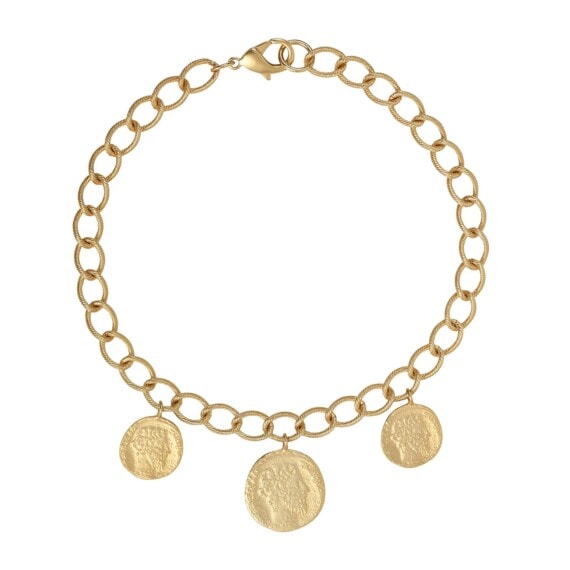 Collier médailles antiques grosse chaîne rahaël Dear Charlotte