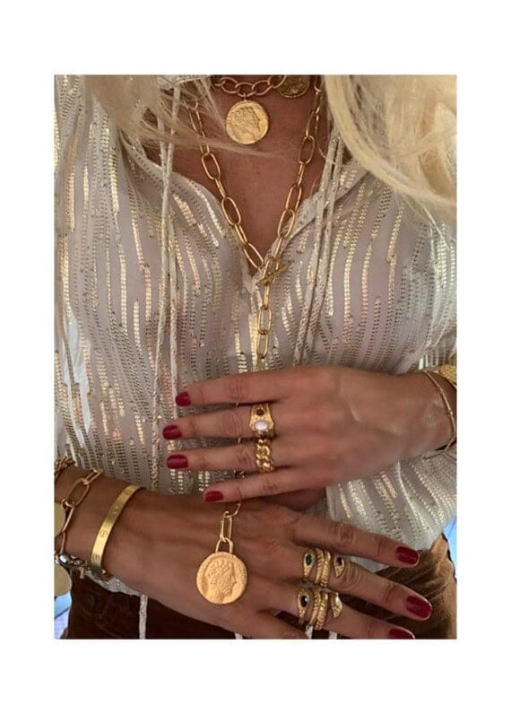 nouvelle collection collier medaille antique dear charlotte