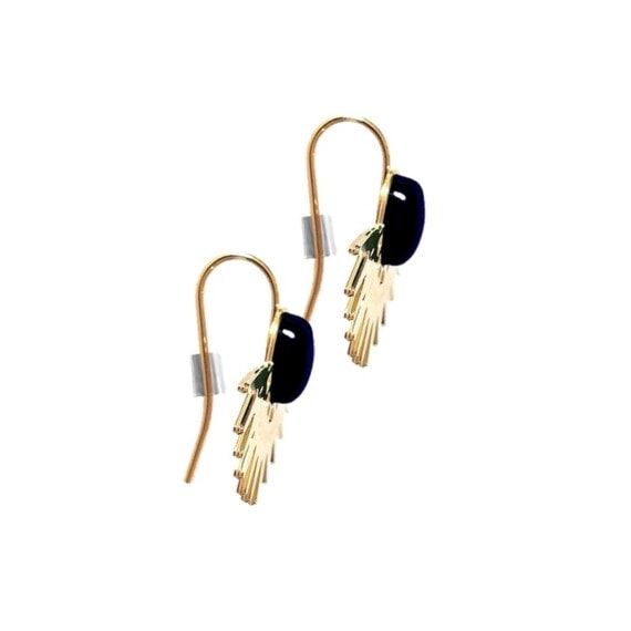 Boucles cuzco de laeti trema de côté. Chez poisson plume bijoux