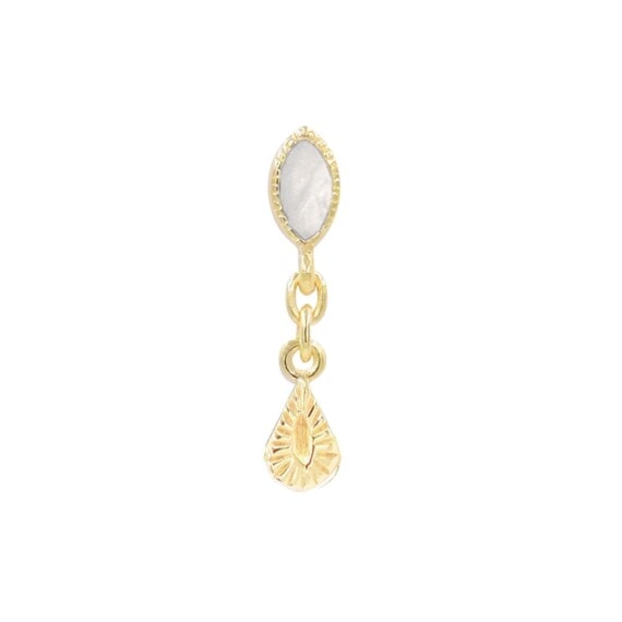 Boucles nala pierre de lune 1