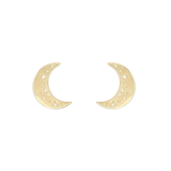 boucles dorées croissant de Lune chez poissonplume