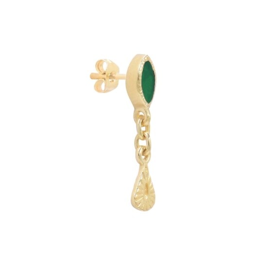 Boucles nala onyx vert be maad