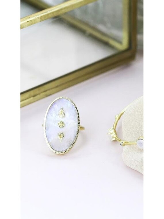 Bague Lana Pierre de Lune de be maad