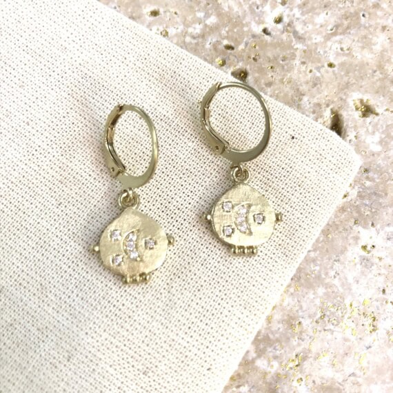 mini boucles lune chez poisson plume