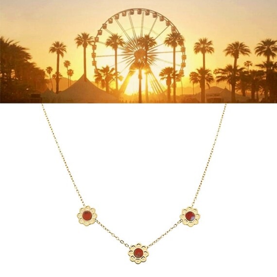 collier coachella jaspe breschia chez poisson plume bijoux
