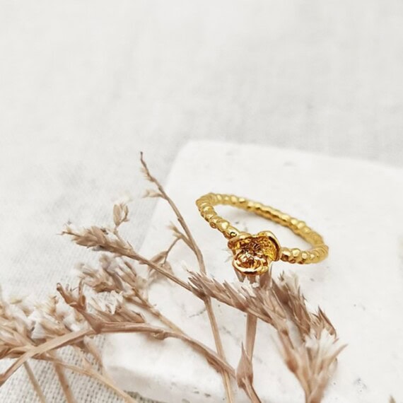 petite bague terezin fleur