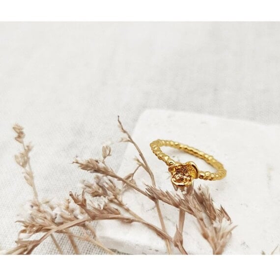 petite bague terezin fleur