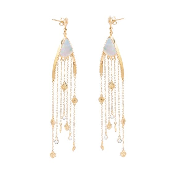 boucles d'oreilles Mina Nacre