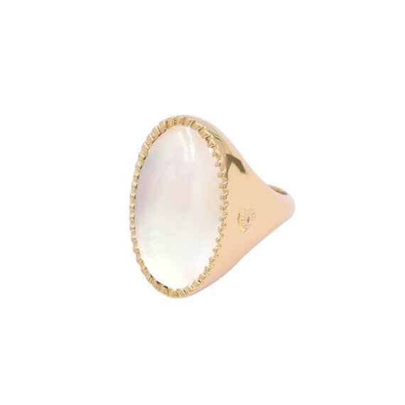 bague eila nacre naturelle