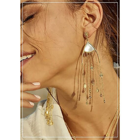 boucles mina nacre chez poissonplume