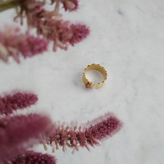 Bague Tita rhodonite – Image 7