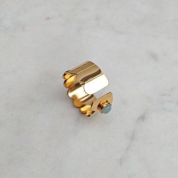 bague tita amazonite