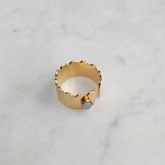 bague tita amazonite