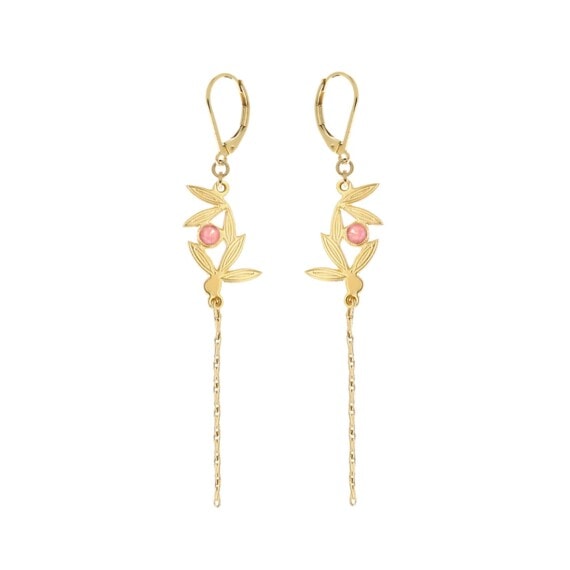 boucles longues alang roses