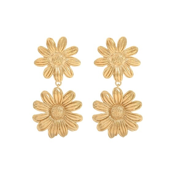 Boucles doubles marguerites dear charlotte
