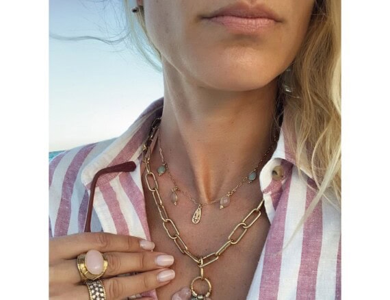 Collier pampilles dahlia dear charlotte