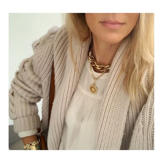 Collier soleil narcisse dear charlotte paris