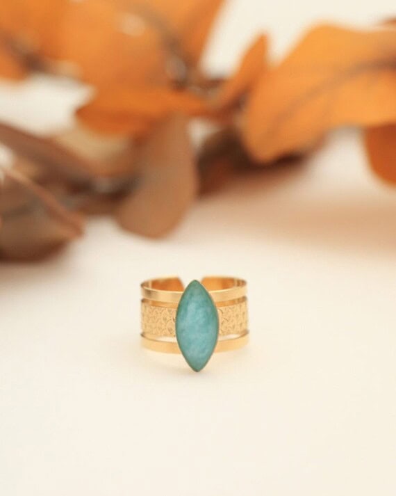 Bague joy honolulu amazonite