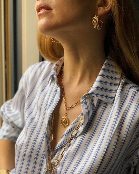 Collier soleil narcisse dear charlotte paris