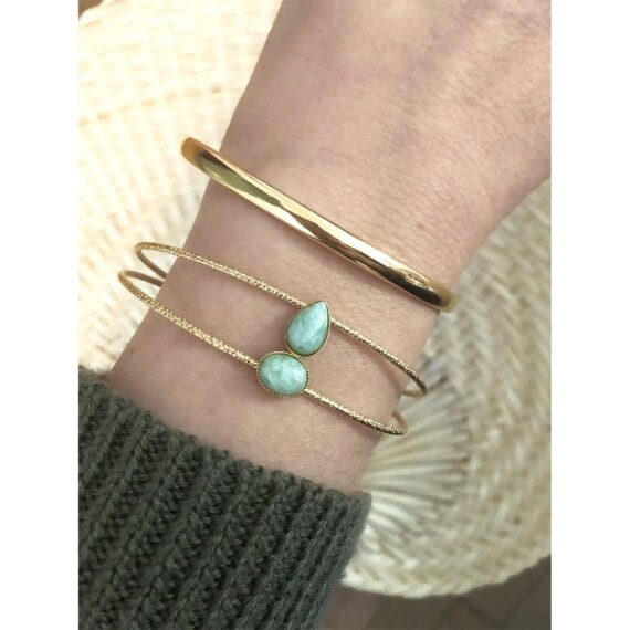 jonc lili amazonite poisson plume