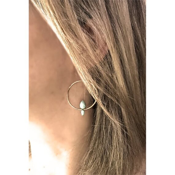 Boucles d'oreilles fidji